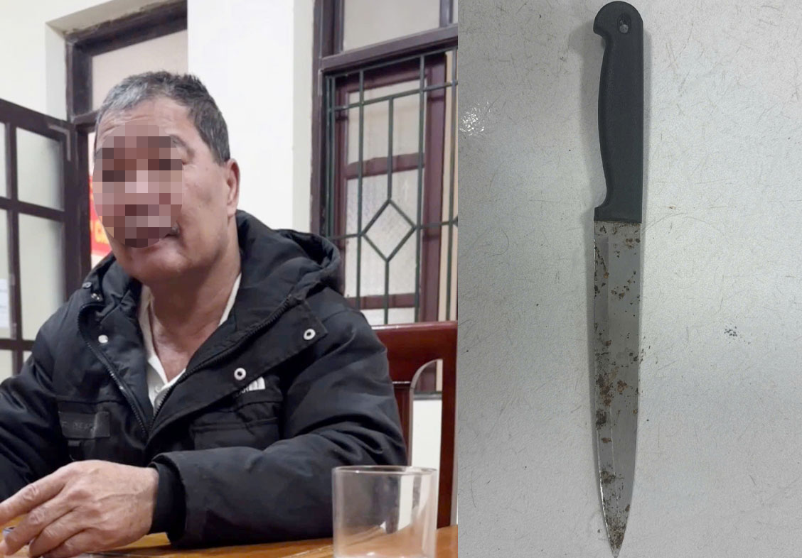 Tranh chấp đất đai, anh ruột dùng dao đâm em