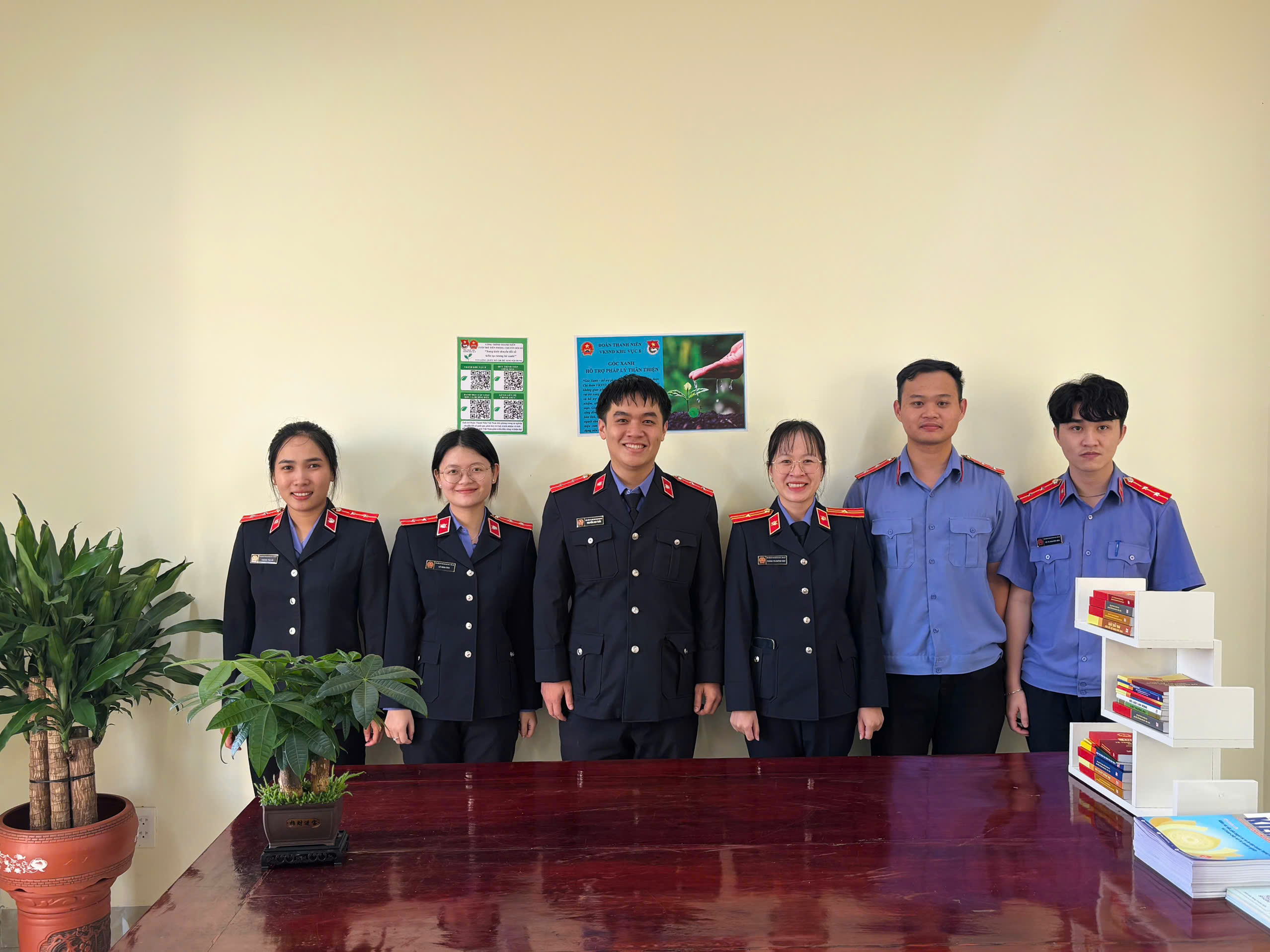 VKSND khu vực 8 – Đắk Lắk ra mắt công trình “Góc xanh pháp lý thân thiện”