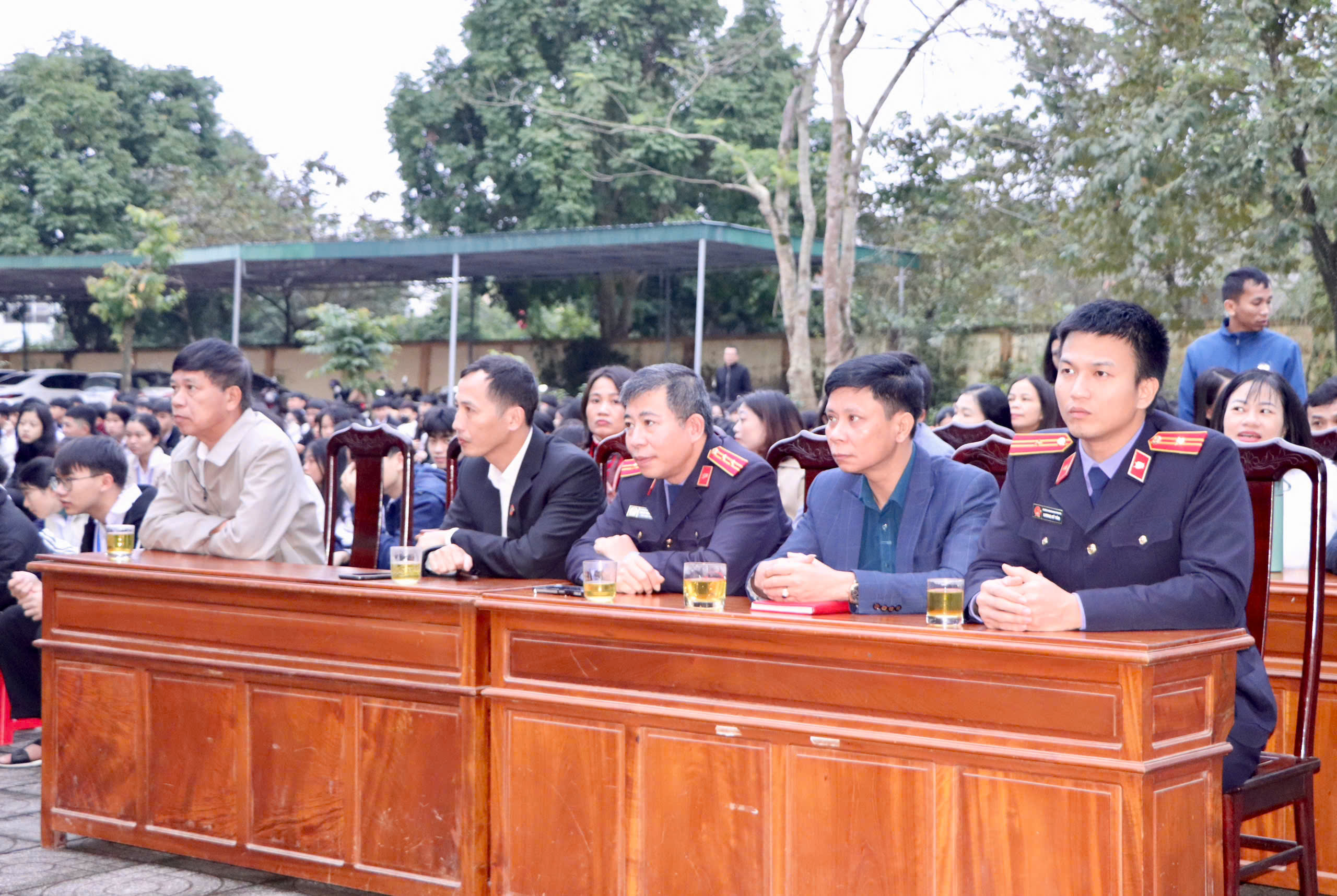 Phối hợp tổ chức phiên tòa giả định tuyên truyền pháp luật cho lứa tuổi thanh, thiếu niên