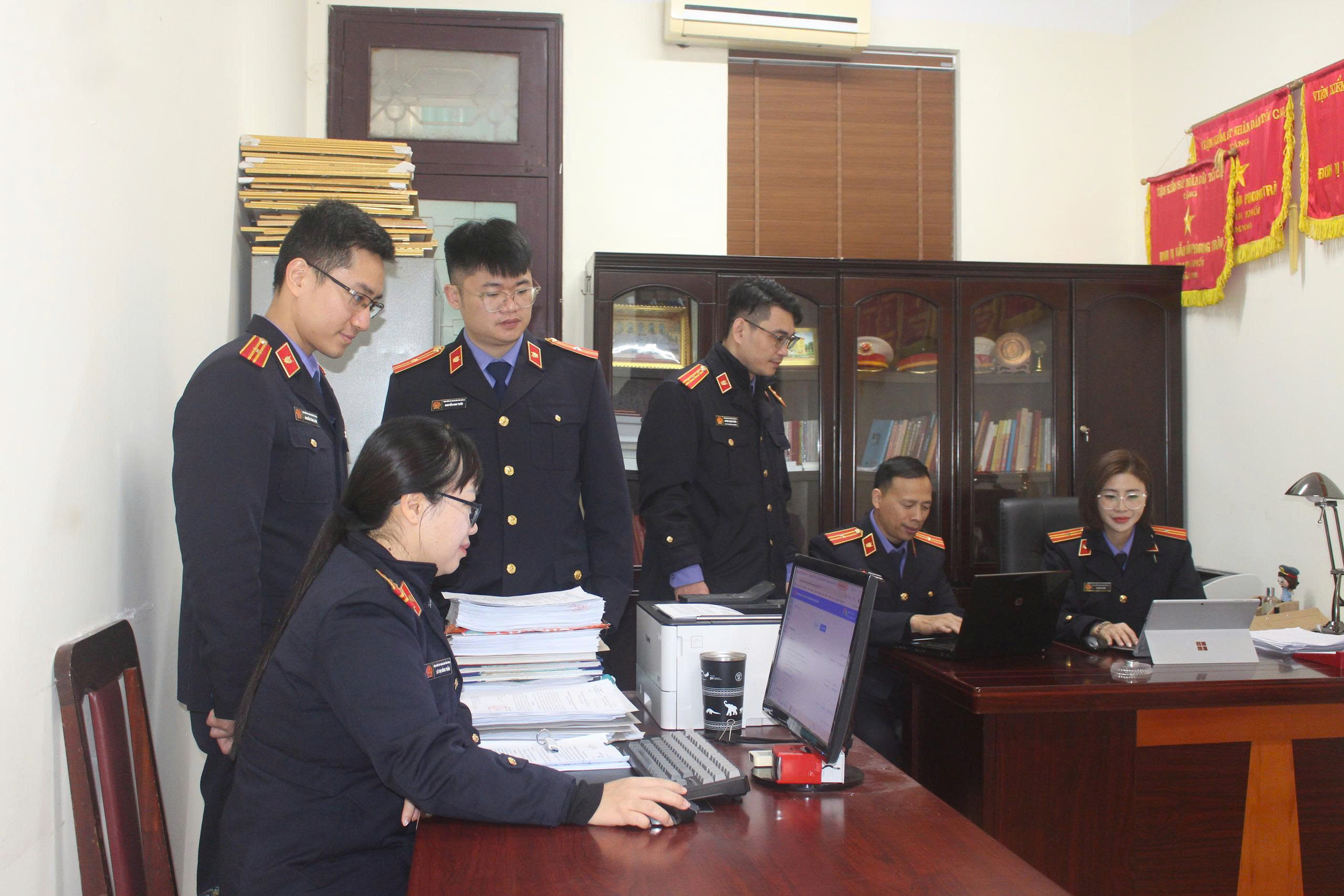 VKSND hai cấp tỉnh Sơn La tập huấn sử dụng phần mềm Quản lý án hình sự