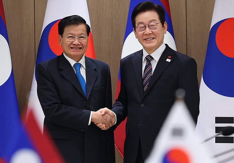 Hàn Quốc, Lào nhất trí nâng cấp quan hệ lên đối tác toàn diện