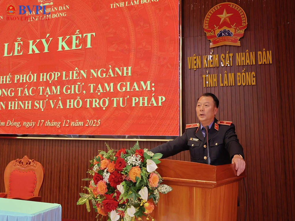 Ký kết quy chế phối hợp liên ngành trong công tác tư pháp trên địa bàn tỉnh Lâm Đồng