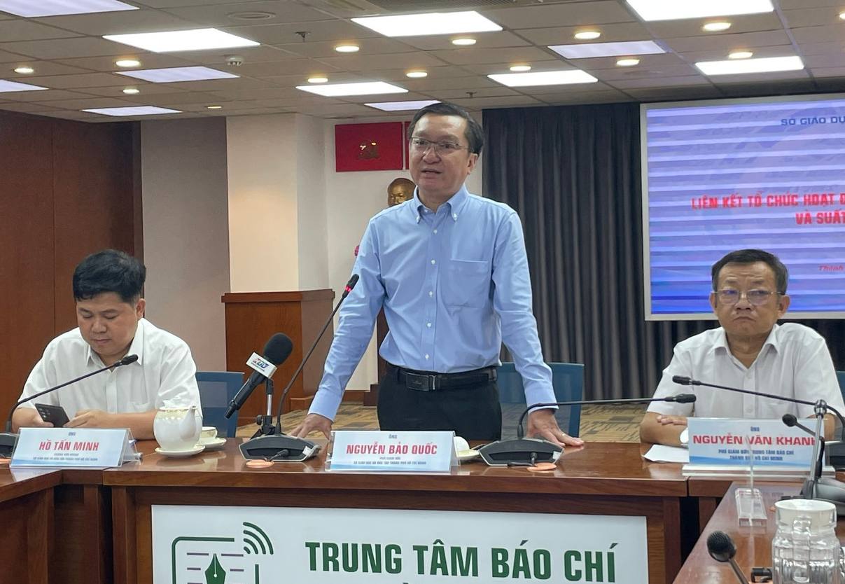 Sở Giáo dục  Đào tạo TP Hồ Chí Minh thông tin về suất ăn bán trú, chương trình liên kết