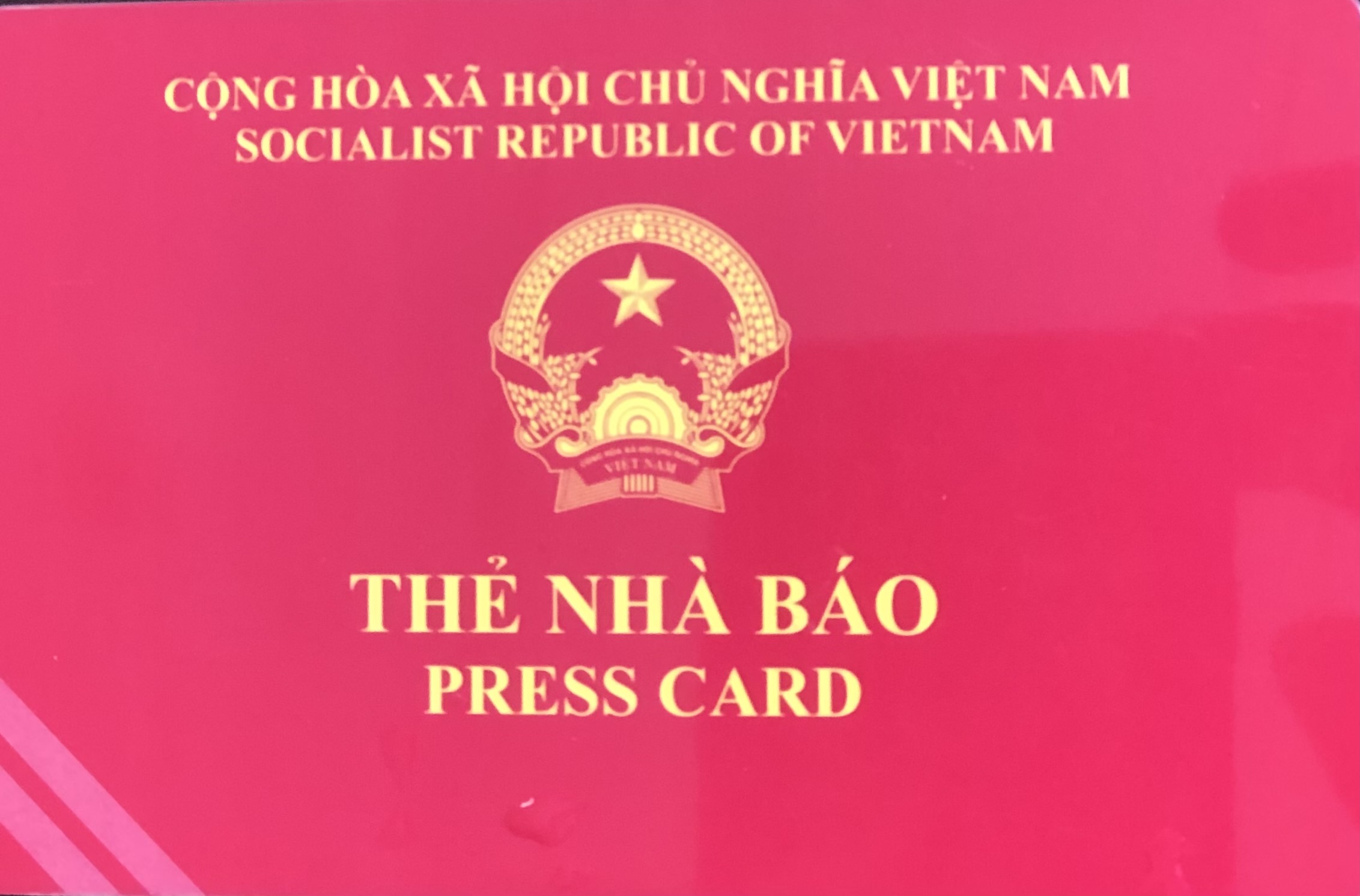 Thẻ nhà báo kỳ hạn 2021-2025 sẽ được gia hạn đến hết ngày 31 3 2026