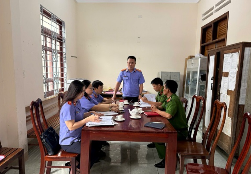 VKSND tỉnh Gia Lai trực tiếp kiểm sát tại các Phân trại tạm giam