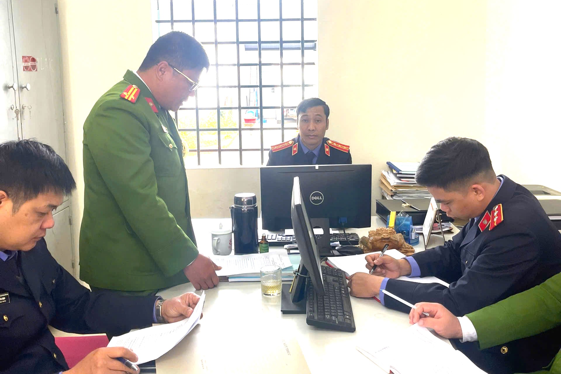 VKSND khu vực 2, tỉnh Sơn La trực tiếp kiểm sát tại Phân trại tạm giam Thuận Châu