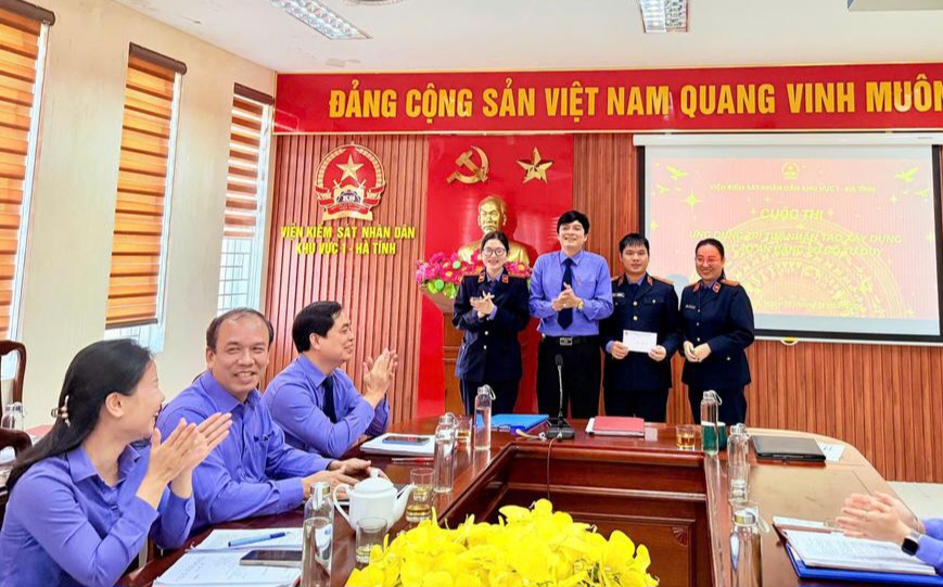 VKSND khu vực 1, tỉnh Hà Tĩnh tổ chức thi Ứng dụng trí tuệ nhân tạo xây dựng báo cáo án bằng sơ đồ tư duy