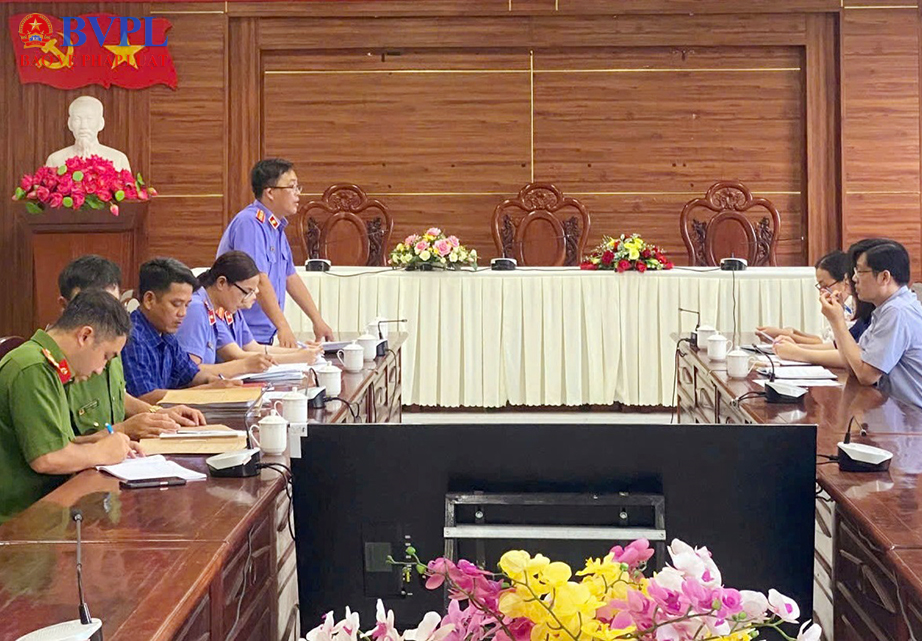 VKSND Khu vực 6 TP Cần Thơ trực tiếp kiểm sát thi hành án hình sự tại cộng đồng