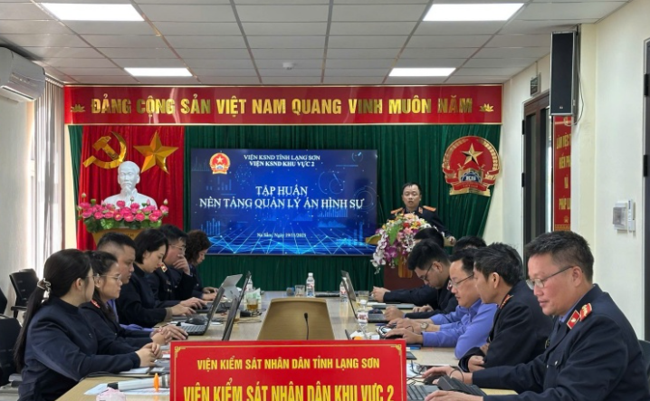 VKSND khu vực 2 - Lạng Sơn  Đổi mới sinh hoạt chuyên đề - kết quả từ phong trào Bình dân học vụ số