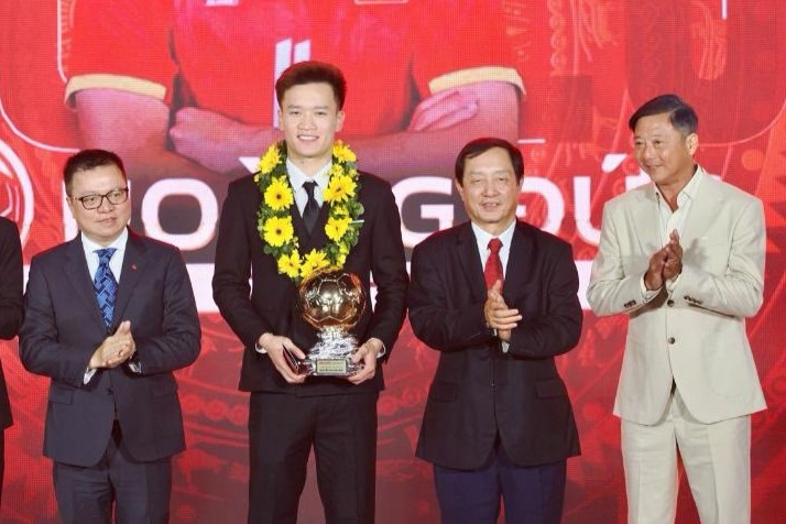Gala trao thưởng quả bóng vàng Việt Nam 2025