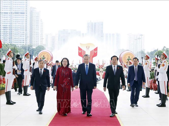 Tổng Bí thư Tô Lâm và Chủ tịch nước Lương Cường dự khai mạc Đại hội Thi đua yêu nước toàn quốc lần thứ XI