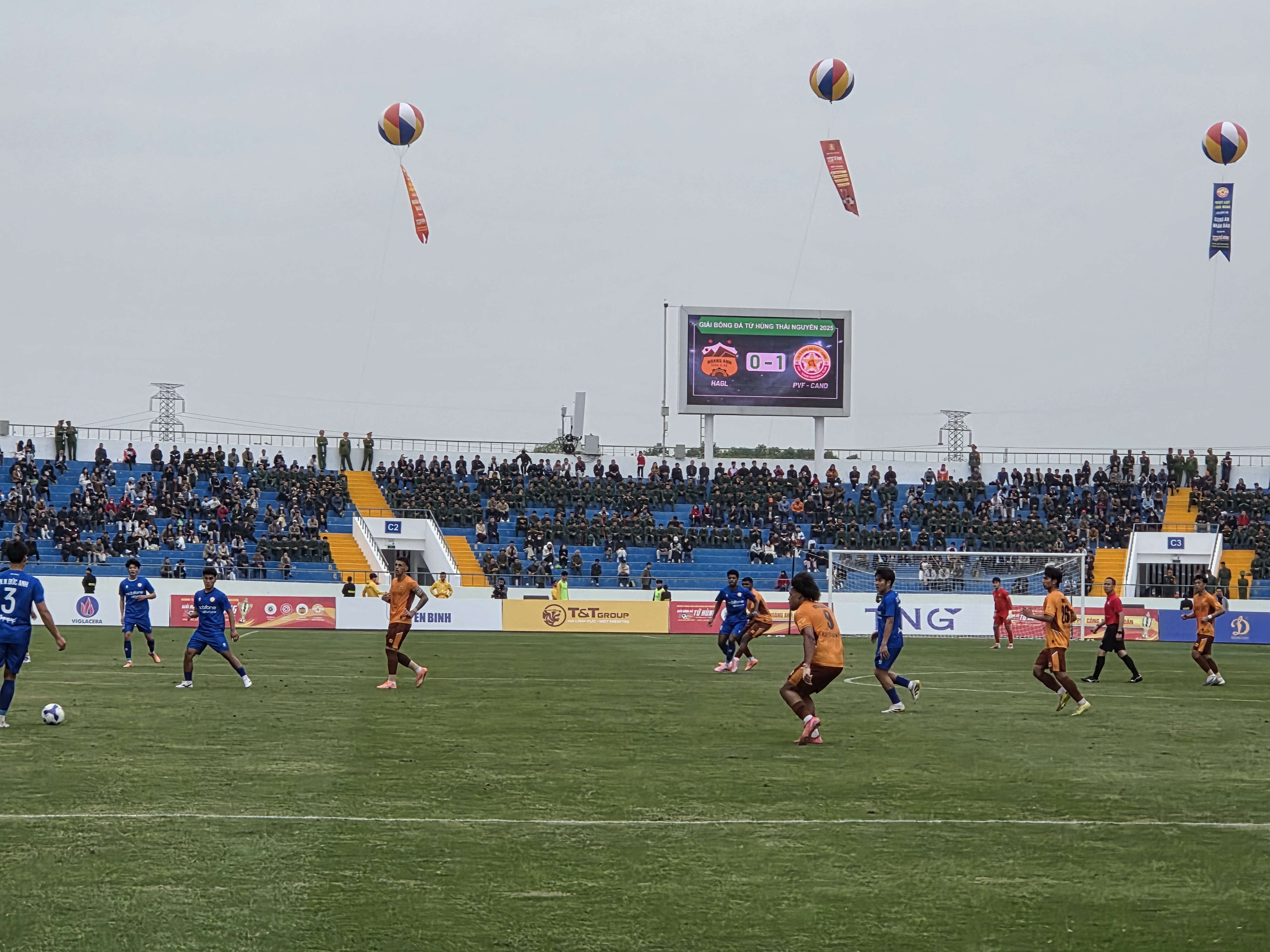 CLB Hoàng Anh Gia Lai giành chức vô địch Giải bóng đá Tứ hùng tỉnh Thái Nguyên 2025