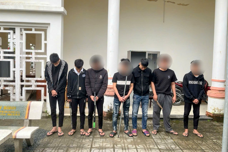 Kịp thời ngăn chặn vụ hỗn chiến giữa các nhóm thanh, thiếu niên