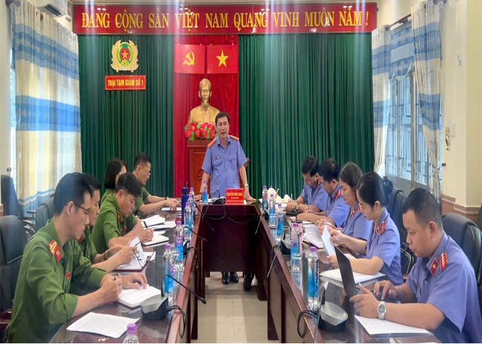 VKSND TP Đà Nẵng trực tiếp kiểm sát việc tạm giữ, tạm giam, thi hành án phạt tù