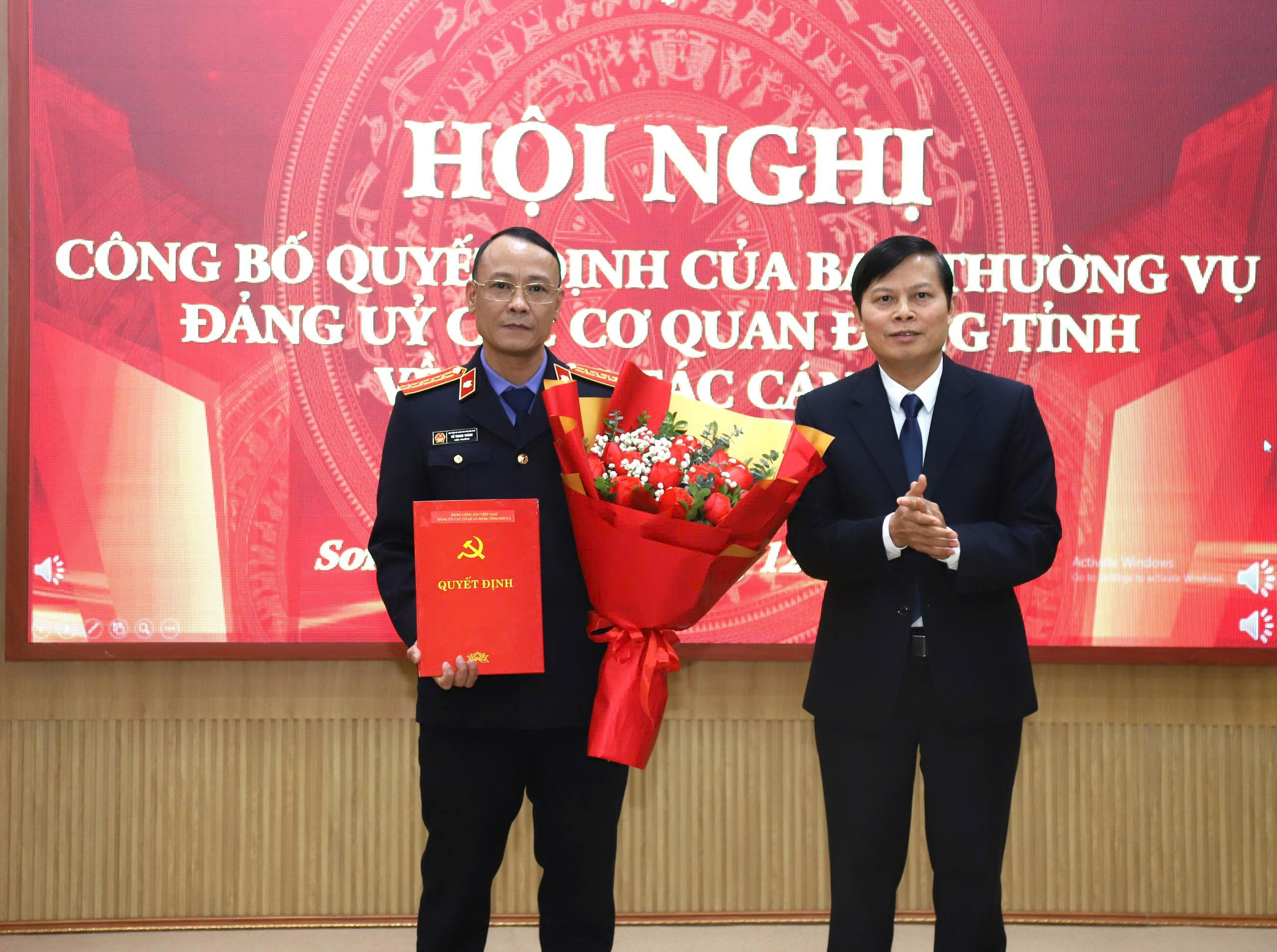 Đồng chí Vũ Trung Thành giữ chức Bí thư Đảng ủy VKSND tỉnh Sơn La