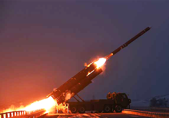 Tên lửa hành trình chiến lược tầm xa của Triều Tiên bắn trúng mục tiêu trên Biển Hoàng Hải