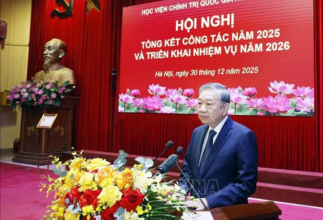 Tổng Bí thư Tô Lâm Lấy hiệu quả thực thi sau đào tạo cán bộ làm thước đo cao nhất