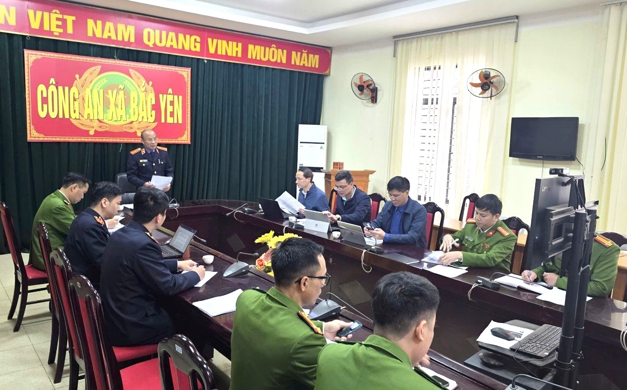 VKSND khu vực 5, tỉnh Sơn La trực tiếp kiểm sát công tác thi hành án hình sự