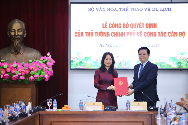 Đồng chí Lâm Thị Phương Thanh giữ chức Thứ trưởng Thường trực Bộ Văn hóa, Thể thao và Du lịch