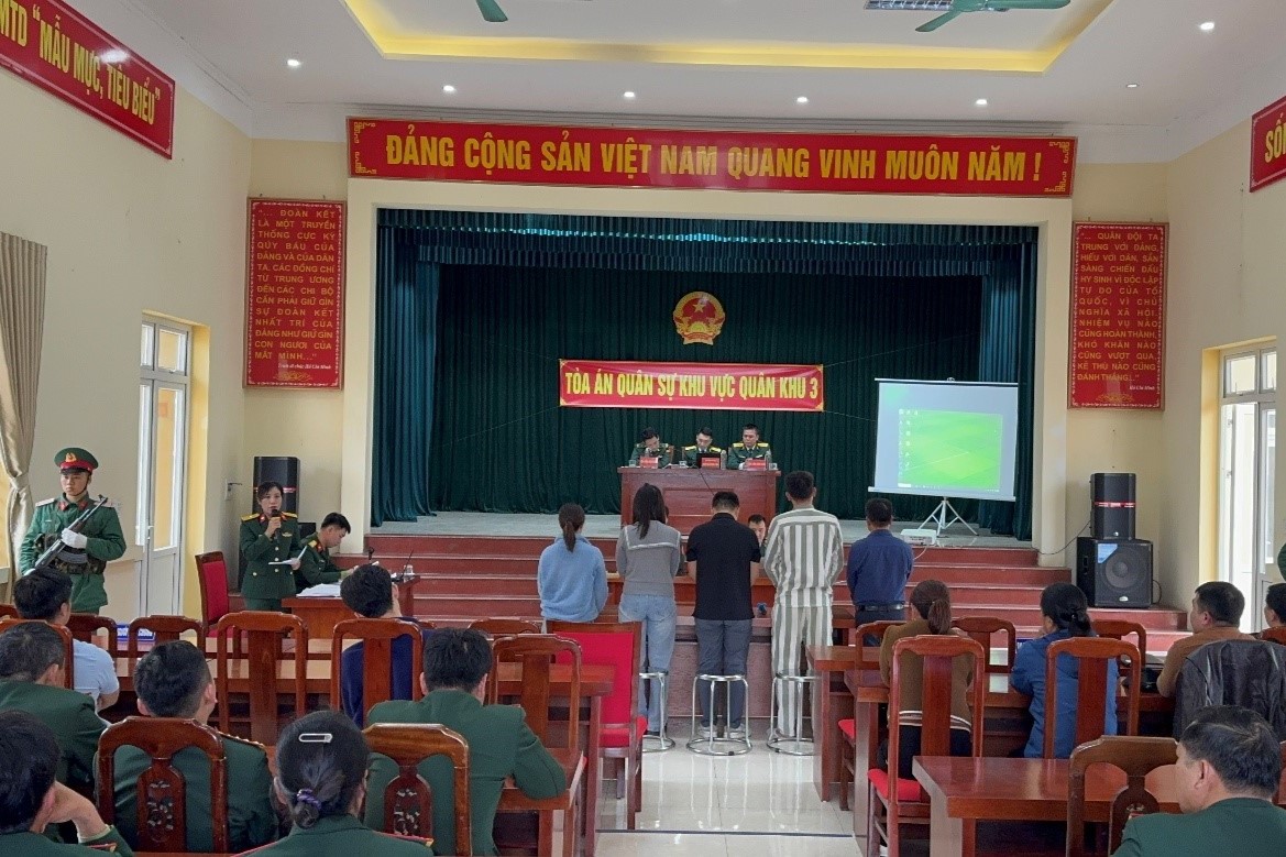 VKSQS khu vực 32, Quân khu 3 phối hợp xét xử lưu động vụ án “Đưa hối lộ” và “Nhận hối lộ”