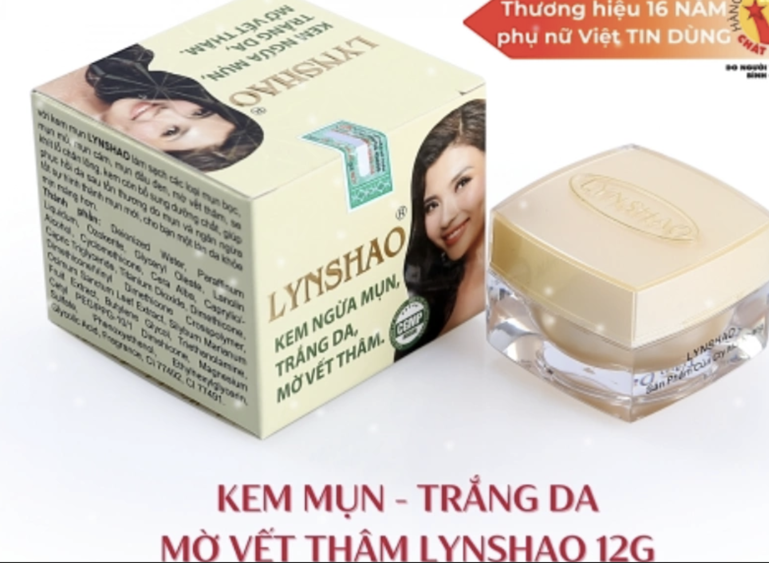 Đình chỉ lưu hành, thu hồi mỹ phẩm LYNSHAO của Long Phụng Khang