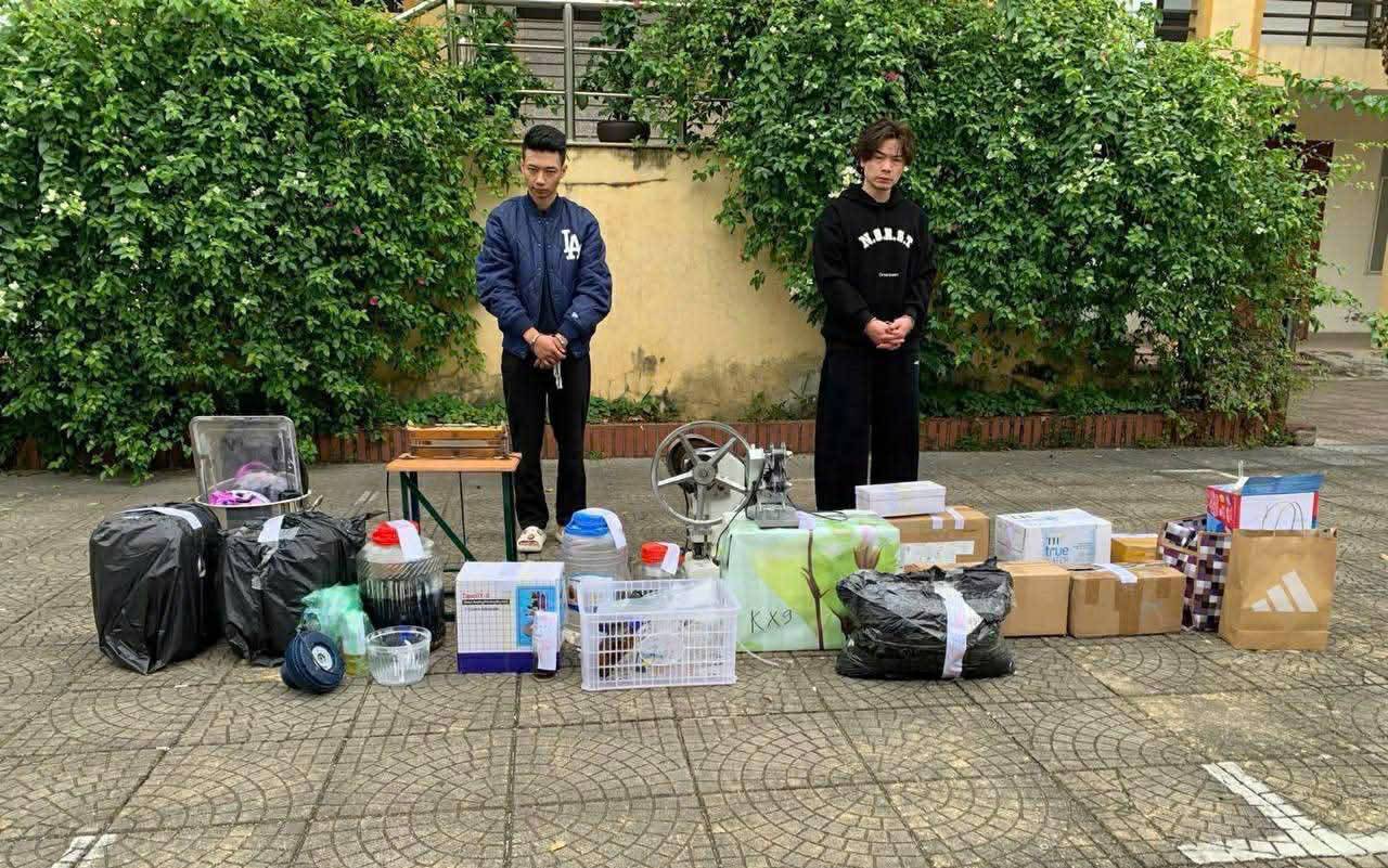 Phê chuẩn khởi tố 2 đối tượng sản xuất trái phép chất ma tuý