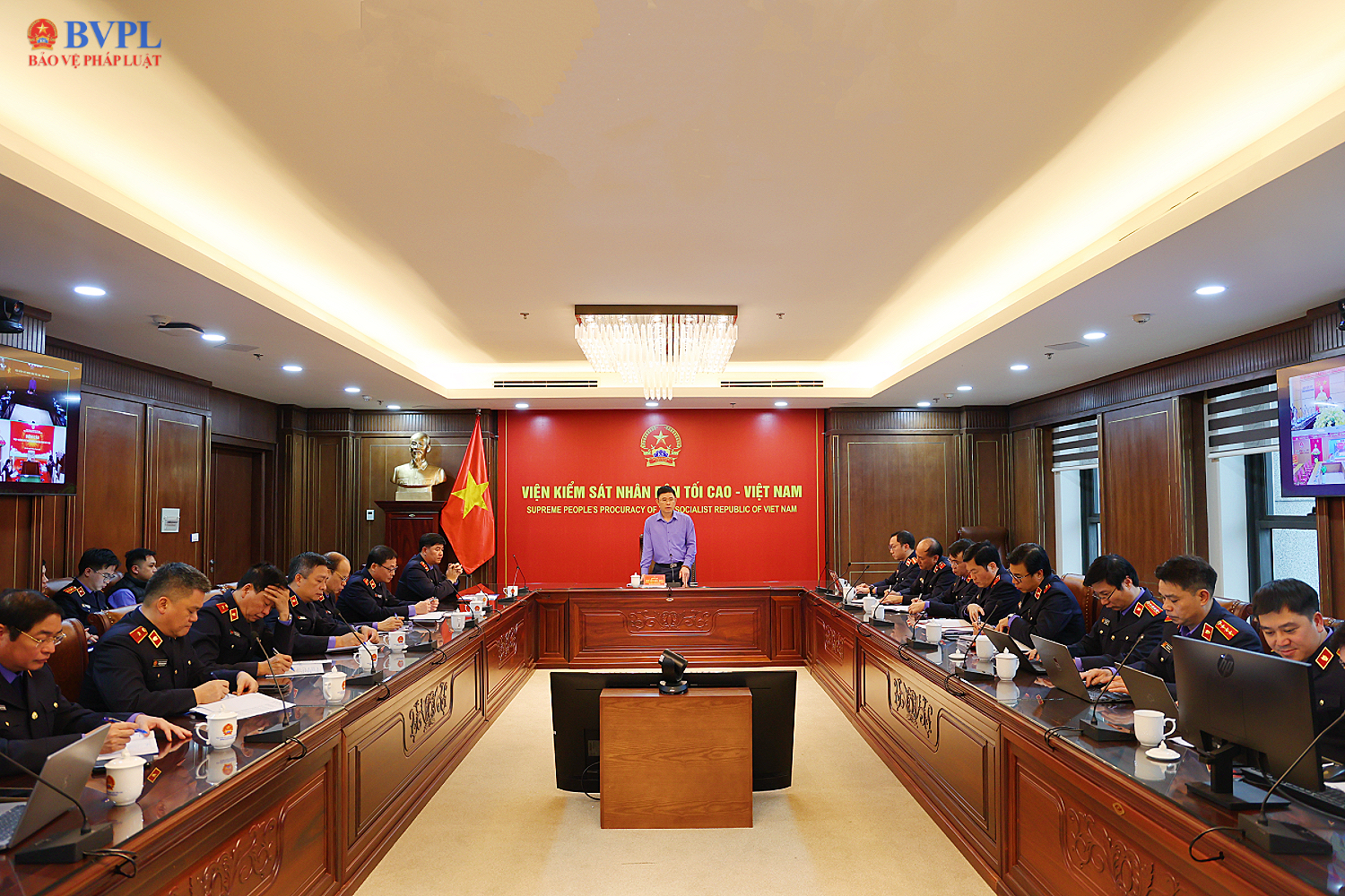 Hội nghị đánh giá kết quả xây dựng nền tảng Quản lý án hình sự trong ngành Kiểm sát nhân dân