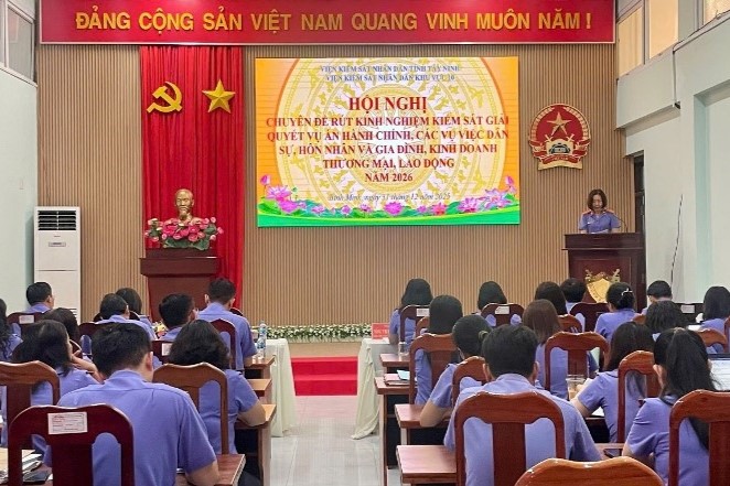 Hội nghị chuyên đề rút kinh nghiệm kiểm sát án dân sự, hành chính