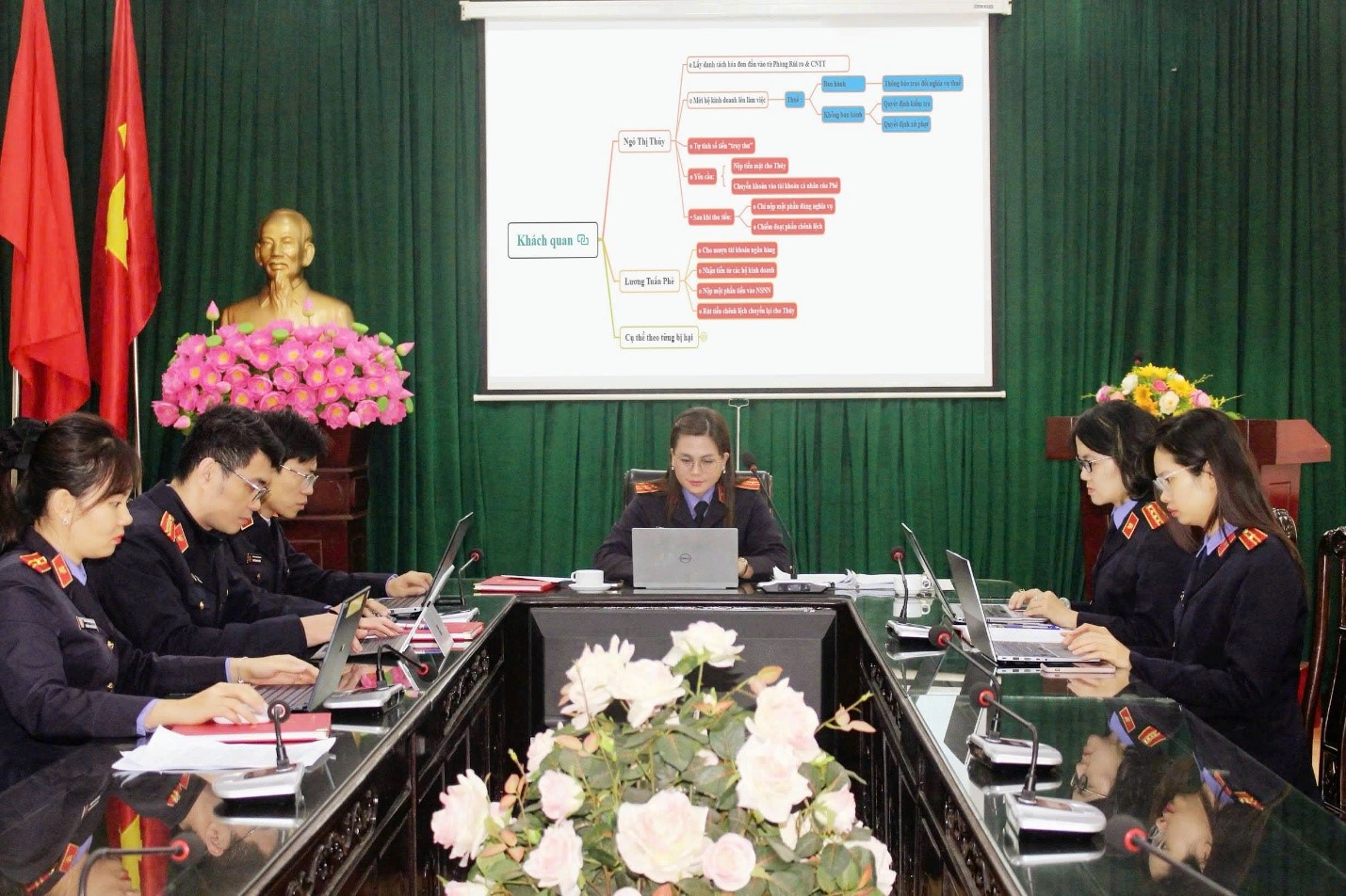 Phòng 3, VKSND tỉnh Sơn La đẩy mạnh ứng dụng sơ đồ tư duy trong công tác báo cáo án