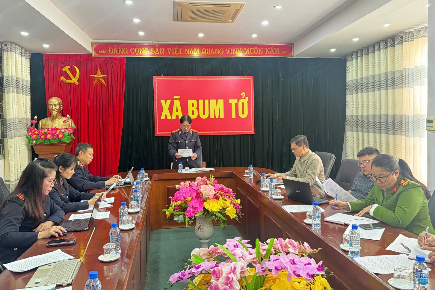 VKSND tỉnh Lai Châu trực tiếp kiểm sát việc thi hành án hình sự tại xã Bum Tở