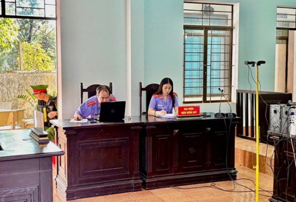 Lãnh đạo VKSND khu vực 8 - Gia Lai tham gia xét xử tại phiên toà hình sự