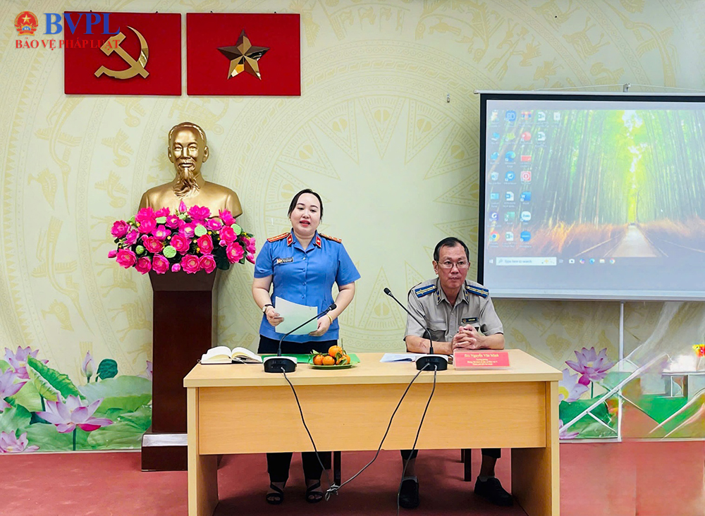 Trực tiếp kiểm sát tại Phòng THADS Khu vực 4 TP Hồ Chí Minh