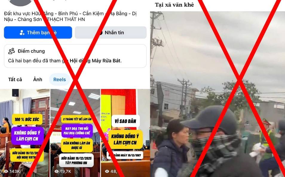 Cảnh giác trước âm mưu lợi dụng công tác giải phóng mặt bằng các dự án trọng điểm để xuyên tạc