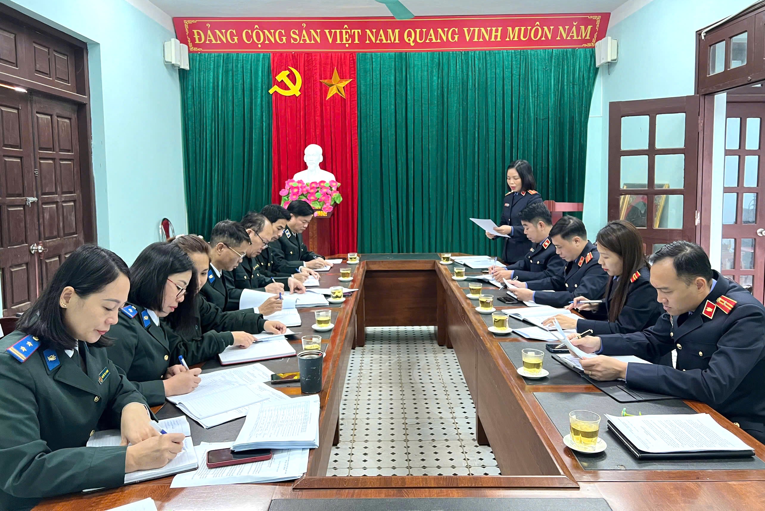 VKSND khu vực 7, tỉnh Phú Thọ trực tiếp kiểm sát công tác thi hành án dân sự