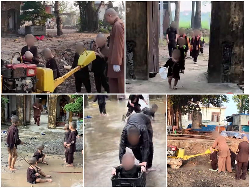 Cục Bà mẹ và Trẻ em yêu cầu kiểm tra việc nuôi dưỡng trẻ em tại chùa Cẩm La