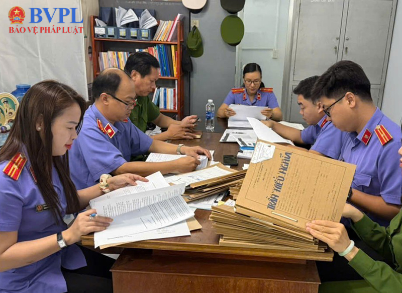 VKSND Khu vực 4 tỉnh Đồng Tháp trực tiếp kiểm sát Phân trại tạm giam Cai Lậy