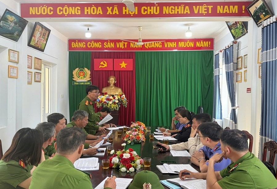 VKSND tỉnh Lâm Đồng tham gia Đoàn kiểm tra liên ngành tại Trại tạm giam số 2