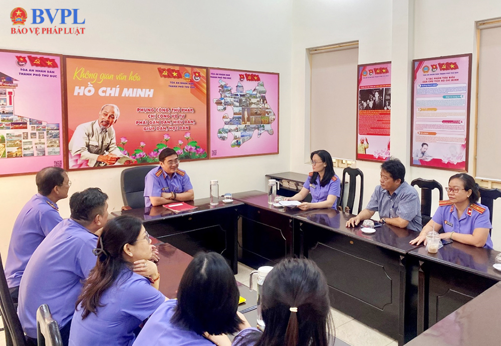 VKSND Khu vực 2 TP Cần Thơ phối hợp tổ chức phiên tòa rút kinh nghiệm