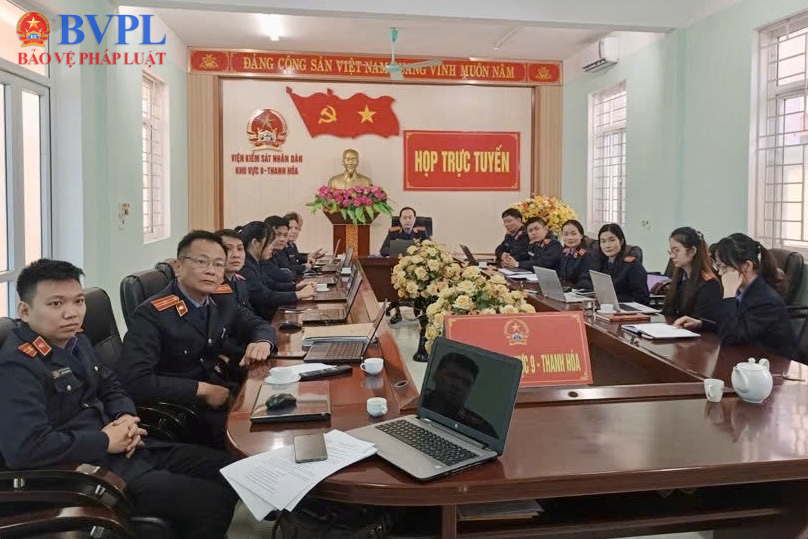 Tập huấn trực tuyến triển khai nền tảng Quản lý án hình sự