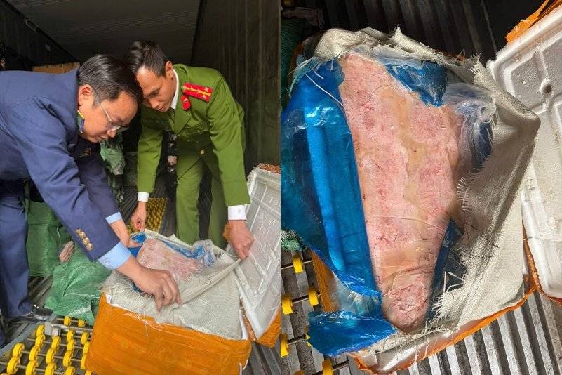 Phát hiện 10 tấn thực phẩm bẩn không rõ nguồn gốc, xuất xứ