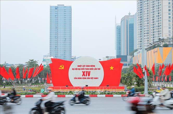 Ngày khai mạc Đại hội XIV của Đảng, trưa và chiều trời hửng nắng