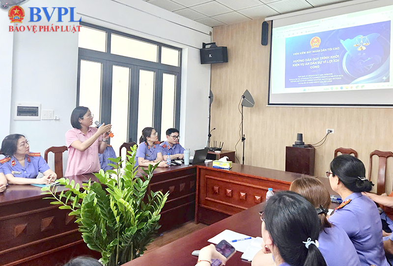 VKSND Khu vực 9 TP Hồ Chí Minh góp ý quy trình khởi kiện theo Nghị quyết 205