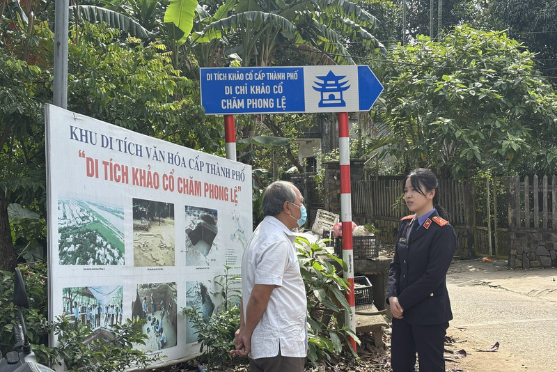 VKSND khu vực 3, TP Đà Nẵng triển khai Nghị quyết 205 của Quốc hội nhằm bảo vệ Di chỉ Chăm Phong Lệ