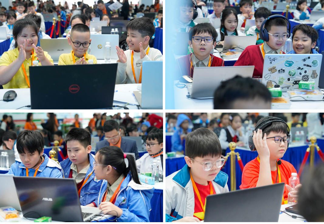 Hơn 300 học sinh giải bài toán môi trường bằng AI