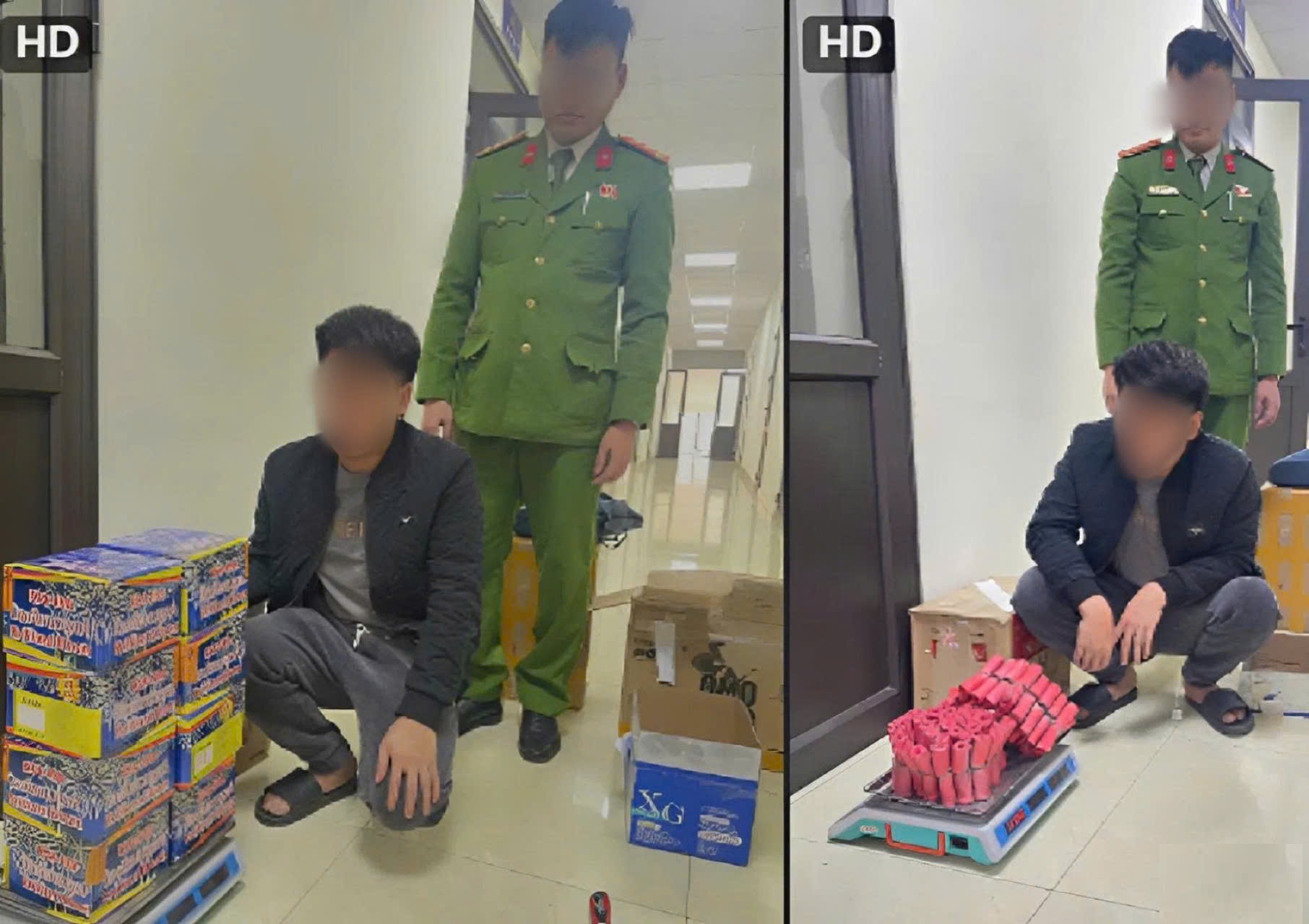 Phát hiện chủ quán bia hơi cất giấu 57,9kg pháo nổ