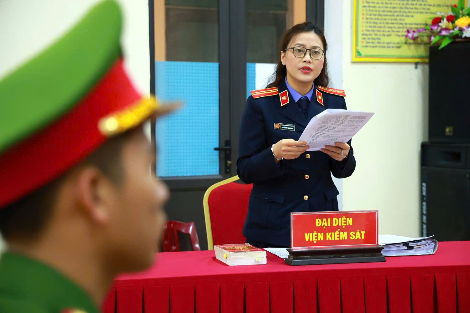 Phối hợp tổ chức phiên tòa xét xử lưu động vụ án sử dụng trái phép vũ khí quân dụng