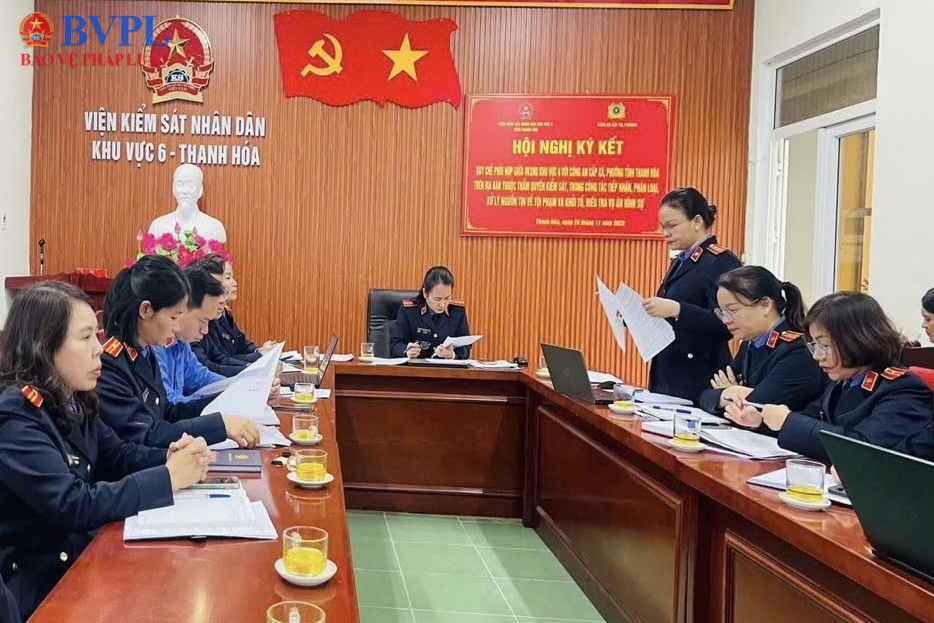 Sinh hoạt chuyên đề quán triệt triển khai thí điểm VKSND khởi kiện vụ án dân sự