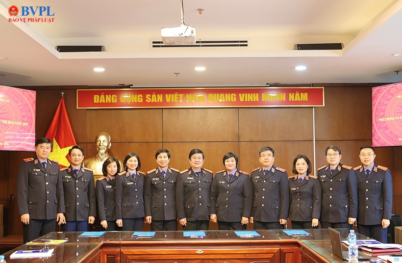 Khối thi đua số 4 -VKSND tối cao phát động và ký kết giao ước thi đua năm 2026