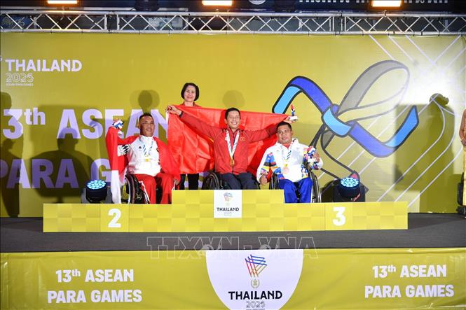 ASEAN Para Games 13 Điền kinh Việt Nam thăng hoa với 3 HCV và kỷ lục mới