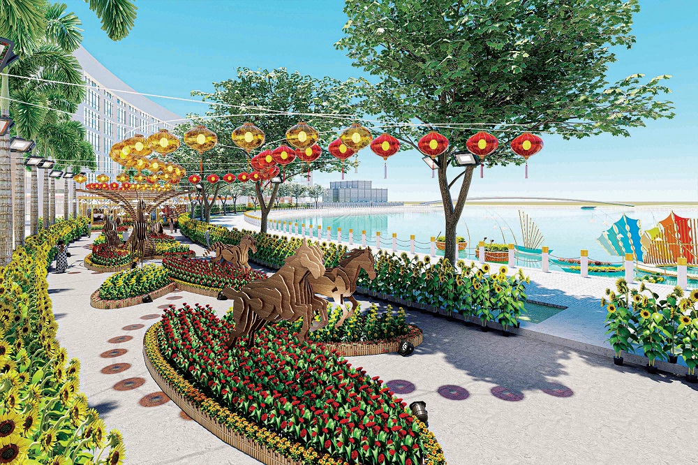 Hội hoa xuân Phú Mỹ Hưng Tết Bính Ngọ 2026 diễn ra từ ngày 11 – 20 2 2026